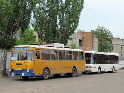 ЛиАЗ-677М и Neoplan N3016NF