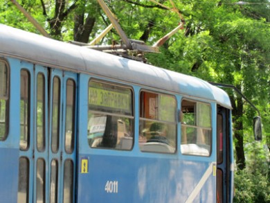 Одесские трамваи едут на заправку