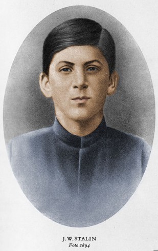 Джугашвілі – учень духовної семінарії. 1894 р