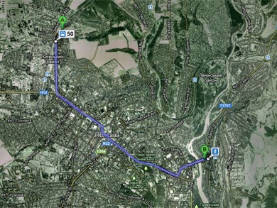 На картах Google з’явилася інформація про маршрути громадського