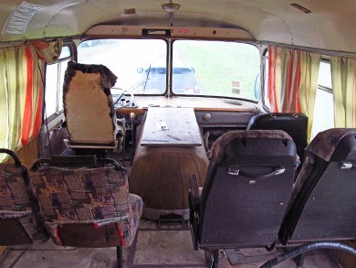 Салон автобуса Škoda 706RTO