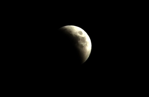 Лунное затмение в Полтаве