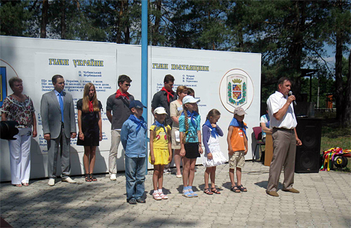 Податківці Полтавщини відкрили підшефний дитячий оздоровчий центр «Орлятко»