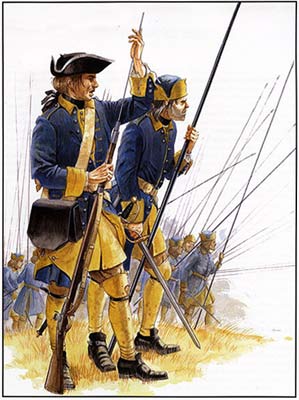 Шведські пікінери перед битвою лишилися фактично без зброї