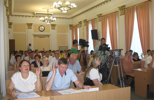 Сьогодні відбулася 12-та сесія Полтавської міської ради шостого скликання