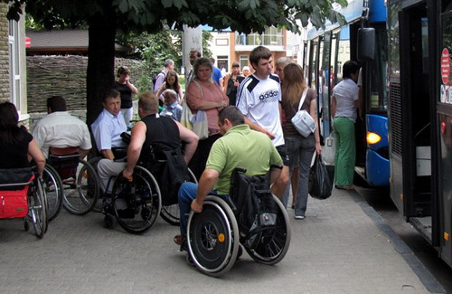 Полтавою пройде марафон інвалідів-візочників