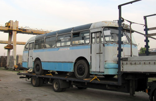Самый старый автобус Полтавщины отправился в Киев