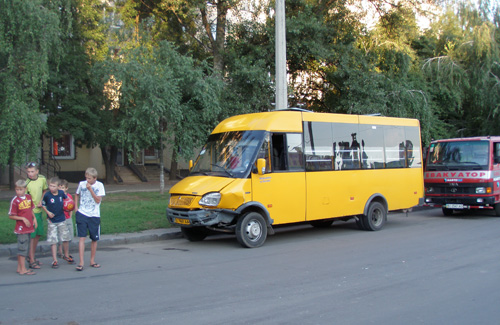 В Полтаве произошло ДТП с участием маршрутки