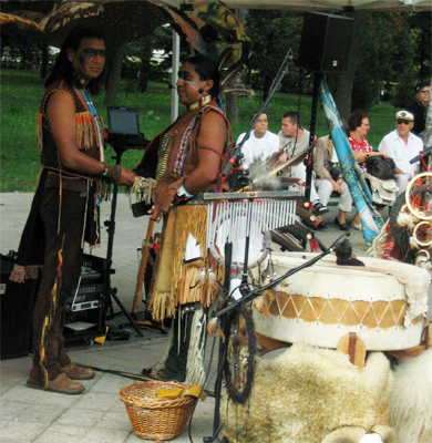 День незалежності у Полтаві святкували під індіанські наспіви