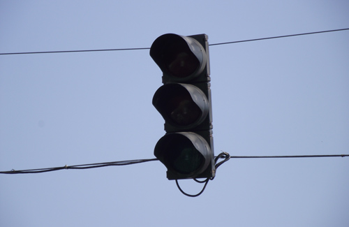 Потухшие светофоры в Полтаве стали причиной ДТП