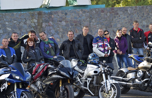 Полтавские мотоциклисты