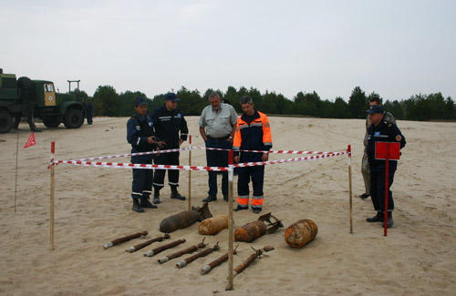 В ООН поцікавилися як на Полтавщині знищують вибухонебезпечні предмети