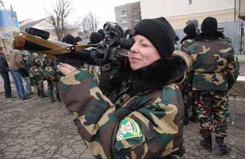В Українській арміх чимало жінок