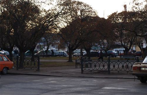 Площа Слави у Полтаві