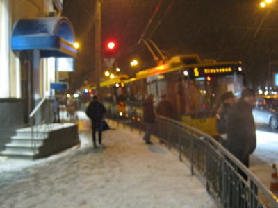 ДТП в центре Полтавы парализовало движение троллейбусов