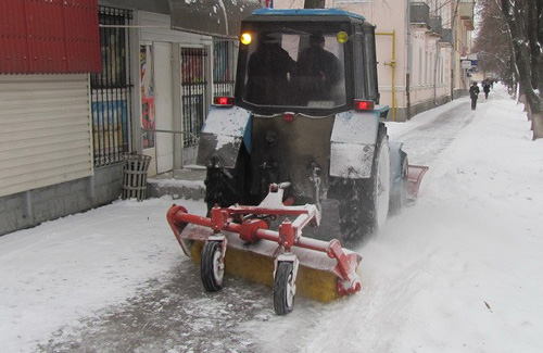 У Полтаві підприємці заплатять за неприбраний сніг