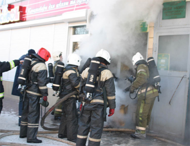 МЧСники выяснили причины пожара на почте в Полтаве