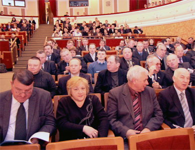 ХІІI звітно-виборча конференція Полтавської обласної організації Партії регіонів