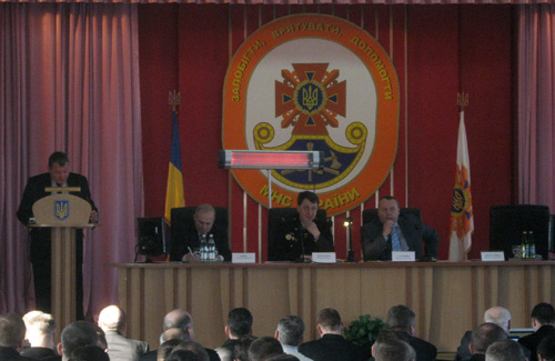 Засідання працівників УМНС України у Полтавській області