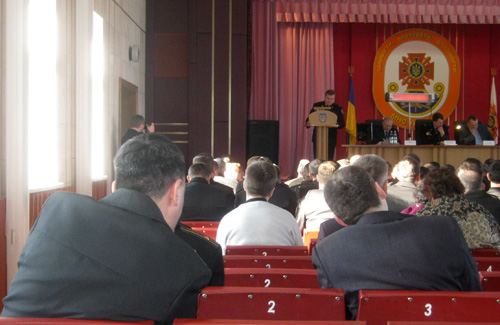 Засідання працівників УМНС України у Полтавській області