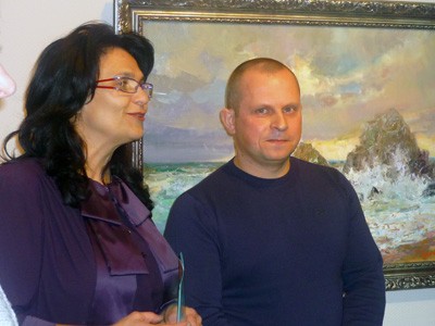 Лариса Семеняга та Владислав Рожнятовський