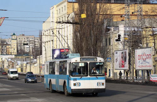 Троллейбус в Кременчуге