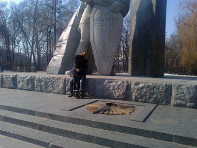 В Полтаве Мемориал Солдатской славы превратили в аттракцион