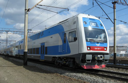 Двоповерховий потяг Skoda Vagonka