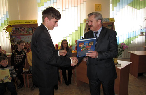 Мер Лубен привітав найкращих читачів дитячої бібліотеки