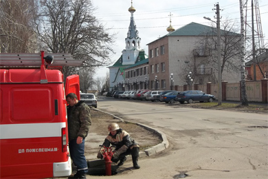 Рятувальники Полтавщини ліквідовують пожежі у культових спорудах