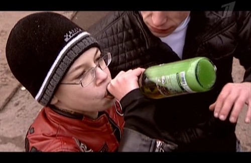 По детскому алкоголизму Украина одна из первых