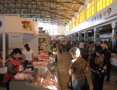 Центральный рынок в Полтаве