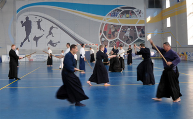 У Полтаві італієць вчить українців мистецтву самураїв