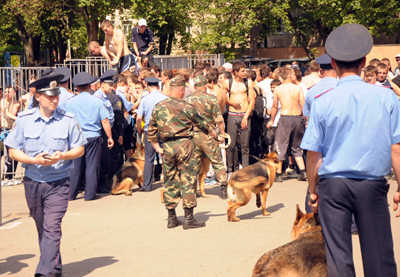 Полтавська міліція працює у посиленому режимі