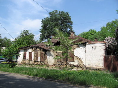 Развалины на ул. Шевченко