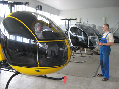 Наталья Королевская помогает уникальному полтавскому предприятию — производителю вертолетов
