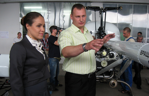 Наталия Королевская помогает уникальному полтавскому предприятию — производителю вертолетов