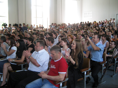 Віталій Кличко у Полтаві зустрівся із майбутніми педагогами