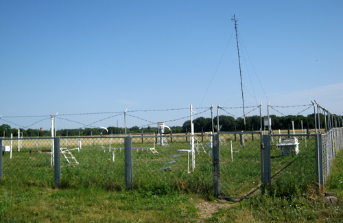 Майданчик спостережень Полтавського обласного центру з гідрометеорології