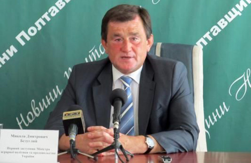 Николай Безуглый, заместитель министра аграрной политики Украины