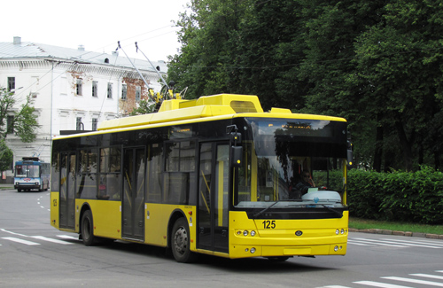 Тролейбус «Богдан» у Полтаві