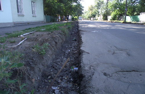 У Полтаві розпочали капітальний ремонт вулиці Карла Лібкнехта