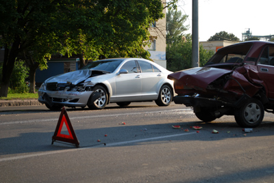 ДТП в Полтаве: Mercedes изуродовал «семерку»