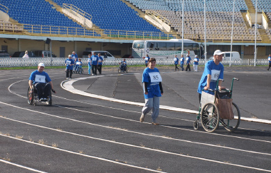 У Полтаві відбувся годинний забіг «Спорт заради життя»