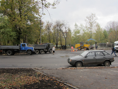 У Полтаві на вулиці Лідова завершують капітальний ремонт автодороги