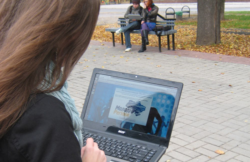 «Молоді регіони» подарували полтавським студентам безкоштовний Wi-Fi