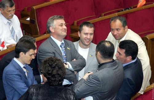 Олег Надоша в парламенте