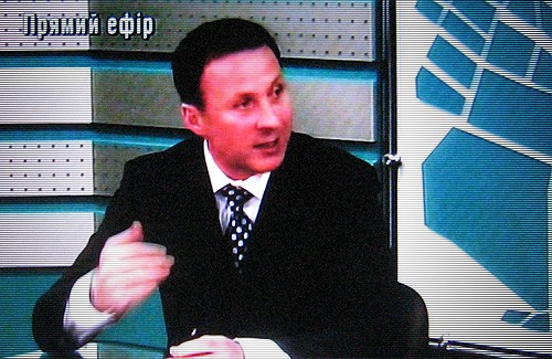 Андрей Матковский в прямом эфире телестудии «Місто»