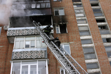Пожежна на вул Докучаєва, 10 у Полтаві  Пожежна на вул Докучаєва, 10 у Полтаві