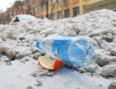 Старий Новий рік Полтава «за традицією» зустріла зі сміттям